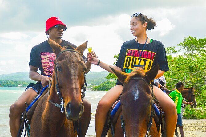 Jamaica's Ocean Horseback Bamboo Raft Adventure and Transport - The Bamboo Rafting Serenity