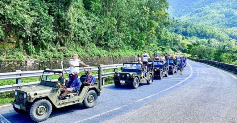 JEEP TOUR VIA HAI VAN PASS FROM HOI AN/HUE - Exploring the Itinerary in Detail