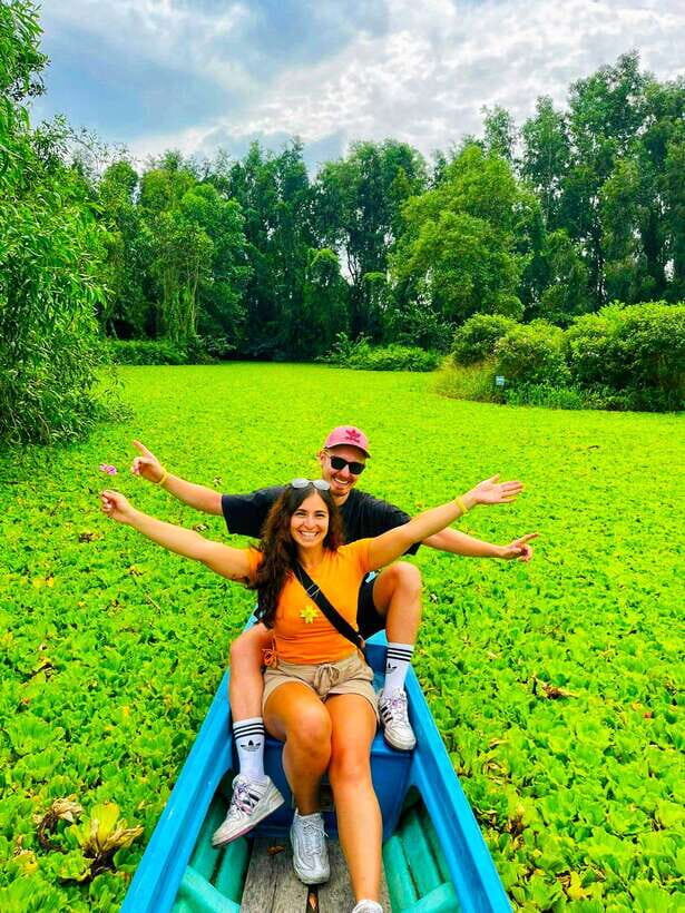 Nature reservation and Floating Market - Cruising the Jungle Canals: Serenity Amidst Nature