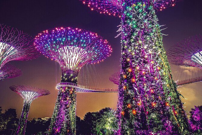 Singapore Gardens by the Bay & Jurassic World with Hotel Pick up - Bundling Nature and Fun: Gardens by the Bay and Satay