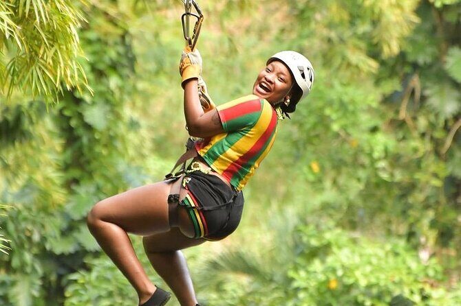Zipline, Dunns River Falls, Bamboo Rafting & Horseback Ride Tour - What You Get for the Price